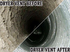 Air Duct Cleaning Before & After